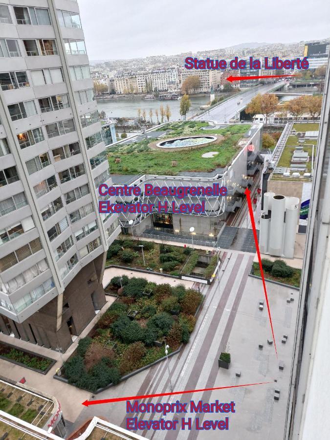 Paris beaugrenelle: charmante résidence Exterior foto